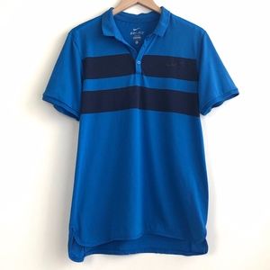 NIKE Dri-Fit Polo with Chest Stripe